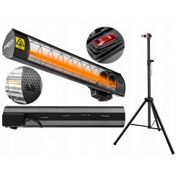PROMIENNIK PODCZERWIENI 2000W 90-031 NEO + STATYW