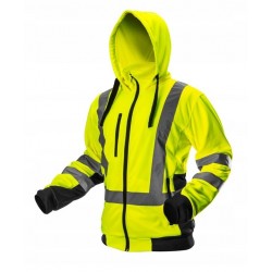 NEO POLAR BLUZA ROBOCZA BHP OSTRZEGAWCZA ŻÓŁTA Z KAPTUREM 81-745-XL