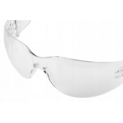 NEO 97-502 OKULARY OCHRONNE BIALE SOCZEWKI KLASA F