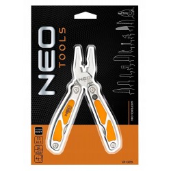 NEO TOOLS MULTITOOL SCYZORYK NÓŻ SKŁADANY SURVIVAL +ETUI 01-028 11 FUNKCJI