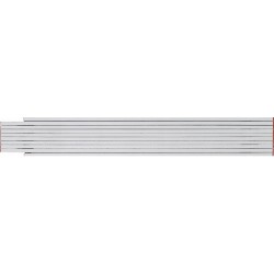 NEO TOOL MIARA SKŁADANA DREWNIANA 2M BIAŁOŻÓŁTA OBUSTRONNA PODZIAŁKA 74-020