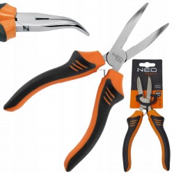NEO SZCZYPCE WYDŁUŻONE WYGIĘTE 180mm TNĄCE Z HARTOWANEJ STALI 01-255