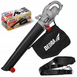 DEDRA ELEKTRYCZNA DMUCHAWA OGRODOWA ODKURZACZ 2w1 3000W WOREK 35L DED8687