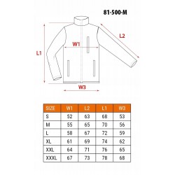BLUZA POLAR KURTKA ROBOCZA 81-500 L NEO TOOLS