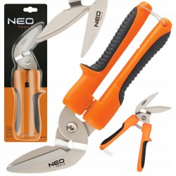 NEO TOOLS NOŻYCE DO WYKŁADZIN 255MM GRUBOSĆ 3,5MM LINEK ZĄBKOWANE 63-901
