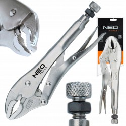 NEO KLUCZ SZCZYPCE ZACISKOWE UNIWERSALNE 250 MM OKRĄGŁE SZCZĘKI 01-216