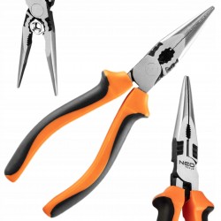 NEO SZCZYPCE KOMBINERKI WYDŁUŻONE PROSTE 40% FS 200mm ZE STALI CRNI 01-155