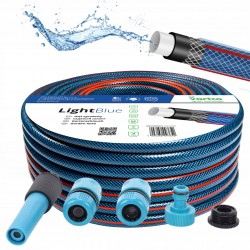 WĄŻ OGRODOWY 4-WARSTWOWY 22BAR 3/4" 100M + ZŁĄCZKI ZRASZACZ PRODUKT POLSKI