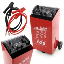 KRAFT PROSTOWNIK SAMOCHODOWY AKUMULATOROWY Z ROZRUCHEM 480A 12V 24V ROZRUCH