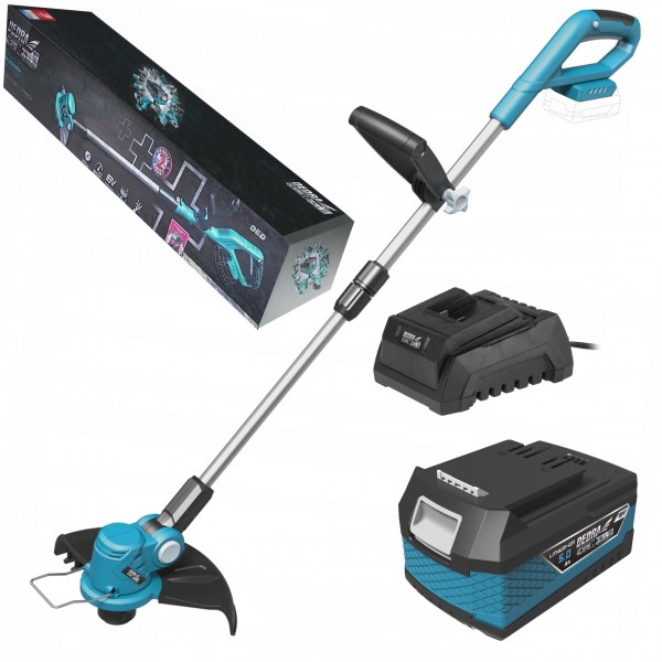 DEDRA KOSA AKUMUL.PODKASZARKA 300mm WYKASZARKA TRAWY DED6991 + 5Ah 18V SAS+ DEDRA KOSA AKUMUL.PODKASZARKA 300mm WYKASZARKA TRAWY DED6991 + 5Ah 18V SAS+