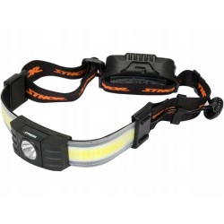 LATARKA CZOŁOWA 320LM, 5 TRYBÓW, LI-PO 3.7V 1200MAH CZOŁÓWKA PASEK 88681