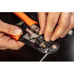 NEO ZACISKARKA DO SKRĘTKI SZCZYPCE DO KOŃCÓWEK TEL. 8p 6p 4p RJ45 RJ11 RJ12