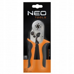 NEO 01-507 ZACISKARKA KOŃCÓWEK TULEJKOWYCH SZCZYPCE PRASKA 0,25 mm2 - 6 mm2