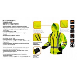 NEO Bluza kurtka robocza ostrzegawcza żółta roz.XL