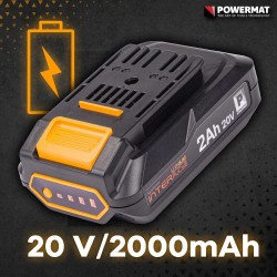 NOŻYCE AKUMULATOROWE DO ŻYWOPŁOTU NA WYSIĘGNIKU 430 mm 2,0Ah PM-NAW-20C