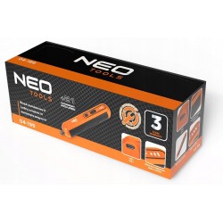NEO ZESTAW WKRĘTAK AKUMULATOROWY 4V LI-ION LED USB-C +20el BITY ETUI 04-199