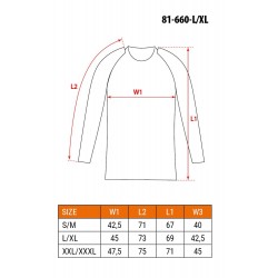 NEO bielizna termoaktywna KOSZULKA 81-660 r.L/XL