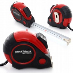 KRAFT&DELE TAŚMA MIERNICZA MIARKA 16mm X 3M BLOKADA KD10291