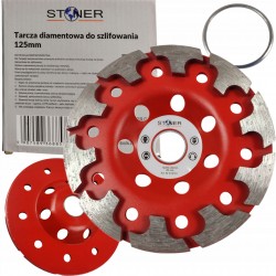 STONER SEGMENTOWA TARCZA GARNKOWA DO SZLIFOWANIA BETONU 125 x 22,2 mm 12161