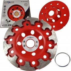 STONER SEGMENTOWA TARCZA GARNKOWA DO SZLIFOWANIA BETONU 125 x 22,2 mm 12161