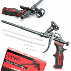 PRO PISTOLET TEFLONOWY DO PIANY MONTAŻOWEJ DŁUGA DYSZA PRO-BT002
