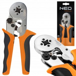 NEO 01-507 ZACISKARKA KOŃCÓWEK TULEJKOWYCH SZCZYPCE PRASKA 0,25 mm2 - 6 mm2