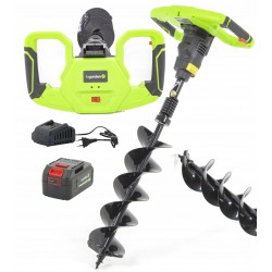 4GARDEN AWT1521 ŚWIDER WIERTNICA AKUMULATOROWA DO GLEBY 20V SOLO+ AKU 4,0Ah