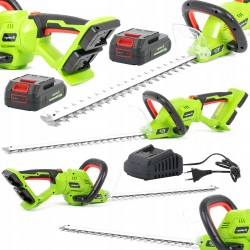 4GARDEN ANE5222 NOŻYCE AKUMULATOROWE DO ŻYWOPŁOTU 52 CM 2X20V +2x 2,0Ah