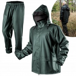 NEO KURTKA SPODNIE PRZECIWDESZCZOWA PU PVC R. XL