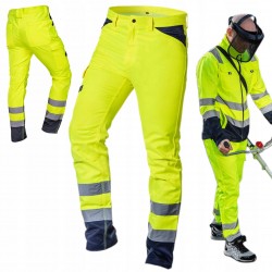 NEO SPODNIE ROBOCZE ODBLASKOWE monterskie 81-792 L