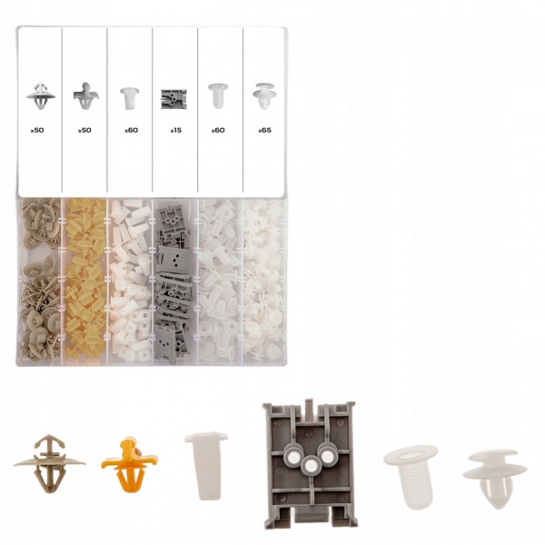 NEO ZESTAW KOMPLET SPINEK SAMOCHODOWYCH RENAULT 300 SZTUK ORGANIZER 11-951 NEO ZESTAW KOMPLET SPINEK SAMOCHODOWYCH RENAULT 300 SZTUK ORGANIZER 11-951