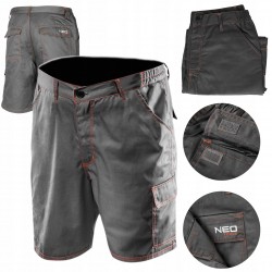NEO KRÓTKIE SPODENKI BASIC DO PASA SPODNIE KIESZENIE 81-440 ROZMIAR M/50