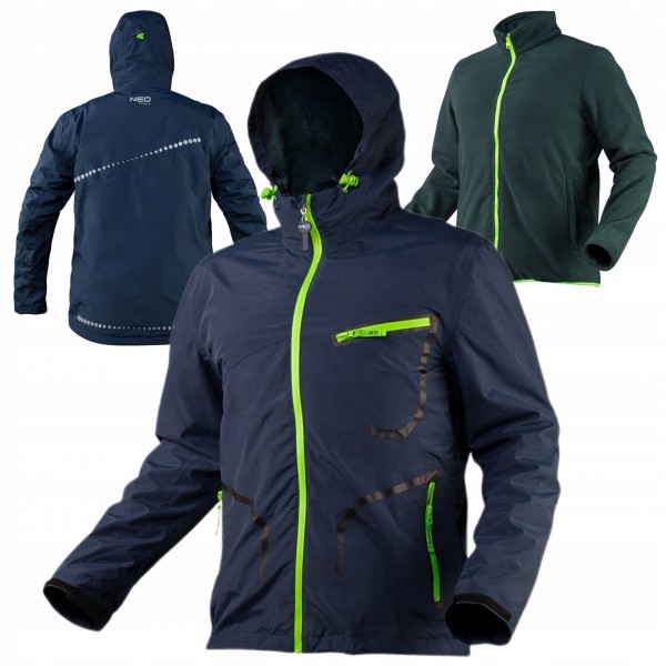 NEO KURTKA ROBOCZA ocieplana 3w1 POLAR 81-572 XXL NEO KURTKA ROBOCZA ocieplana 3w1 POLAR 81-572 XXL
