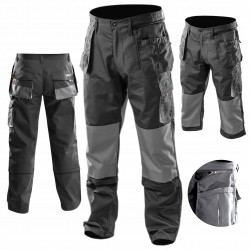 NEO SPODNIE ROBOCZE DO PASA 2w1 XXL/58 81-230 XXL