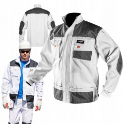 NEO 81-110 BLUZA ROBOCZA kurtka HD+ biała XXL/58