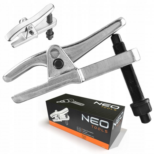 NEO ŚCIĄGACZ DO DEMONTAŻU PRZEGUBÓW SWORZNI KULISTYCH 40 x 19 mm 11-802 NEO ŚCIĄGACZ DO DEMONTAŻU PRZEGUBÓW SWORZNI KULISTYCH 40 x 19 mm 11-802