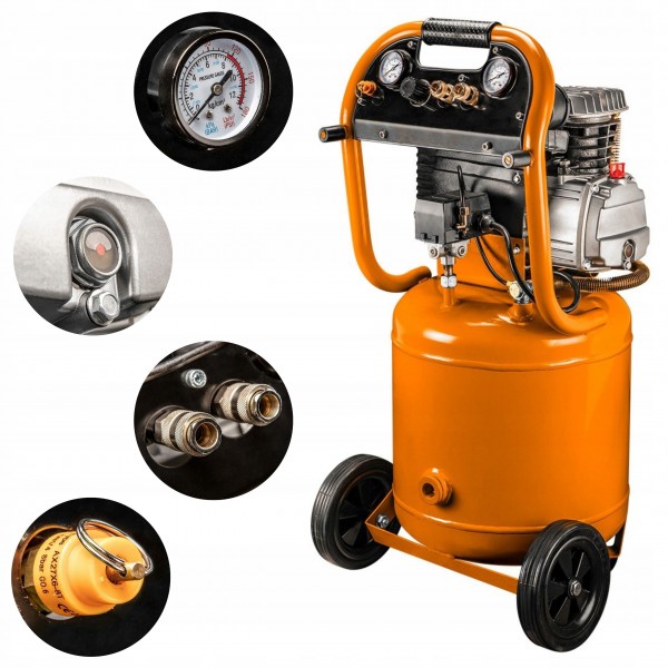 NEO TOOL SPRĘŻARKA OLEJOWA KOMPRESOR PIONOWY 2850 rpm 40L 230V 1500W 12K010 NEO TOOL SPRĘŻARKA OLEJOWA KOMPRESOR PIONOWY 2850 rpm 40L 230V 1500W 12K010