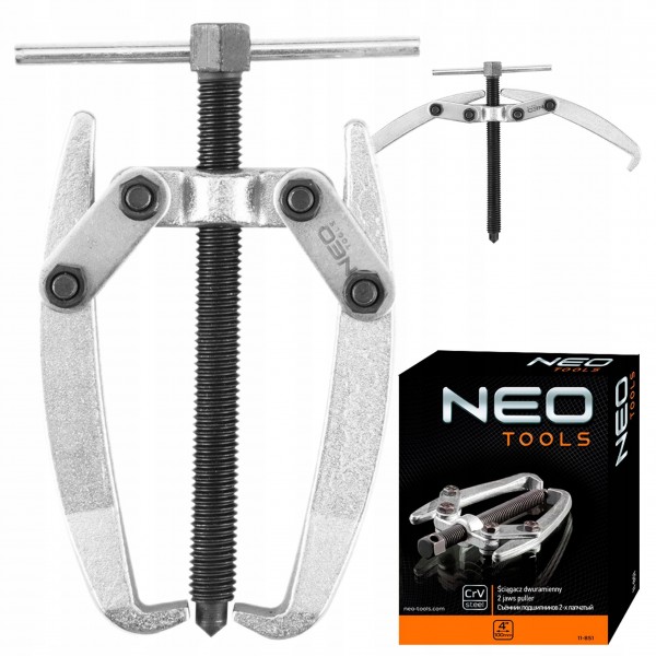 ŚCIĄGACZ DWURAMIENNY DO ŁOŻYSK 100mm NEO 11-851 ŚCIĄGACZ DWURAMIENNY DO ŁOŻYSK 100mm NEO 11-851