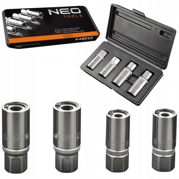 NEO ŚCIĄGACZE DO SZPILEK 4SZT 6-12MM 09-608 ZESTAW NEO ŚCIĄGACZE DO SZPILEK 4SZT 6-12MM 09-608 ZESTAW