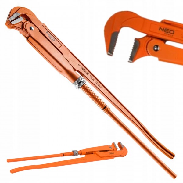 NEO TOOLS ODKUWANY KLUCZ DO RUR TYP 90 560MM DIN5234 STAL CRV NEO 02-132 NEO TOOLS ODKUWANY KLUCZ DO RUR TYP 90 560MM DIN5234 STAL CRV NEO 02-132