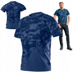 T-shirt ROBOCZY Camo Navy KOSZULKA 81-603-S NEO