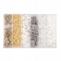 NEO ZESTAW KOMPLET SPINEK SAMOCHODOWYCH RENAULT 300 SZTUK ORGANIZER 11-951