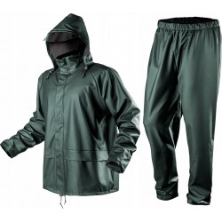NEO KURTKA SPODNIE PRZECIWDESZCZOWA PU PVC R. XL