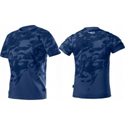 T-shirt ROBOCZY Camo Navy KOSZULKA 81-603-S NEO
