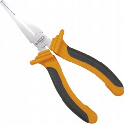 NEO Szczypce kombinerki płaskie ząbkowane 160mm