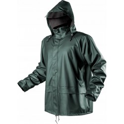 NEO KURTKA SPODNIE PRZECIWDESZCZOWA PU PVC R. XXL