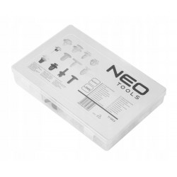 NEO ZESTAW KOMPLET SPINEK SAMOCHODOWYCH PEUGEOT 345 SZTUK ORGANIZER 11-953