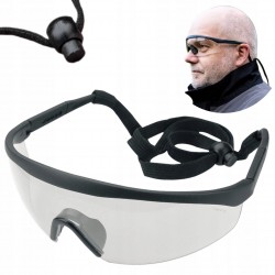 NEO 97-510 OKULARY OCHRONNE BIAŁE REGULOWANE
