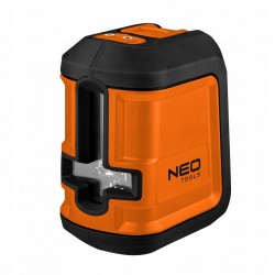 NEO LASER KRZYŻOWY POZIOMICA LASEROWA 15m ZIELONY 75-106 ETUI UCHWYT