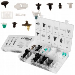 NEO KOMPLET SPINEK SAMOCHODOWYCH DO VOLKSWAGEN 255 SZTUK ORGANIZER 11-963